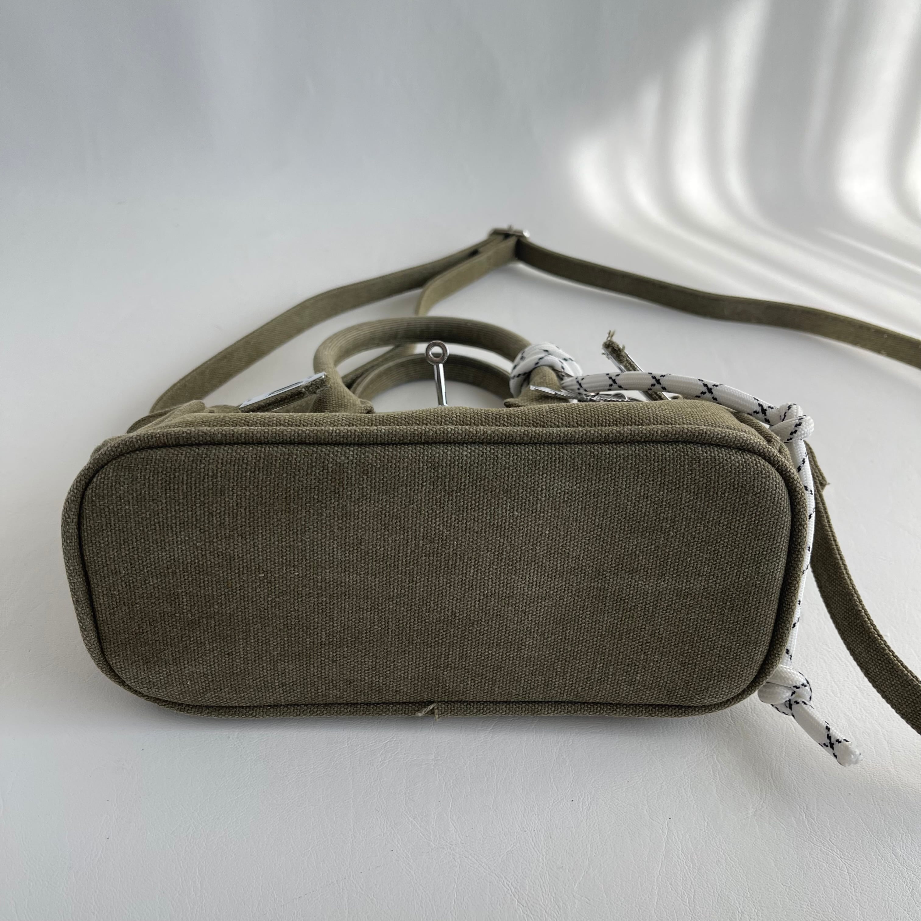 KANAGU army mini BAG / カラーが選べる&マルシェバッグ付 | meong blue