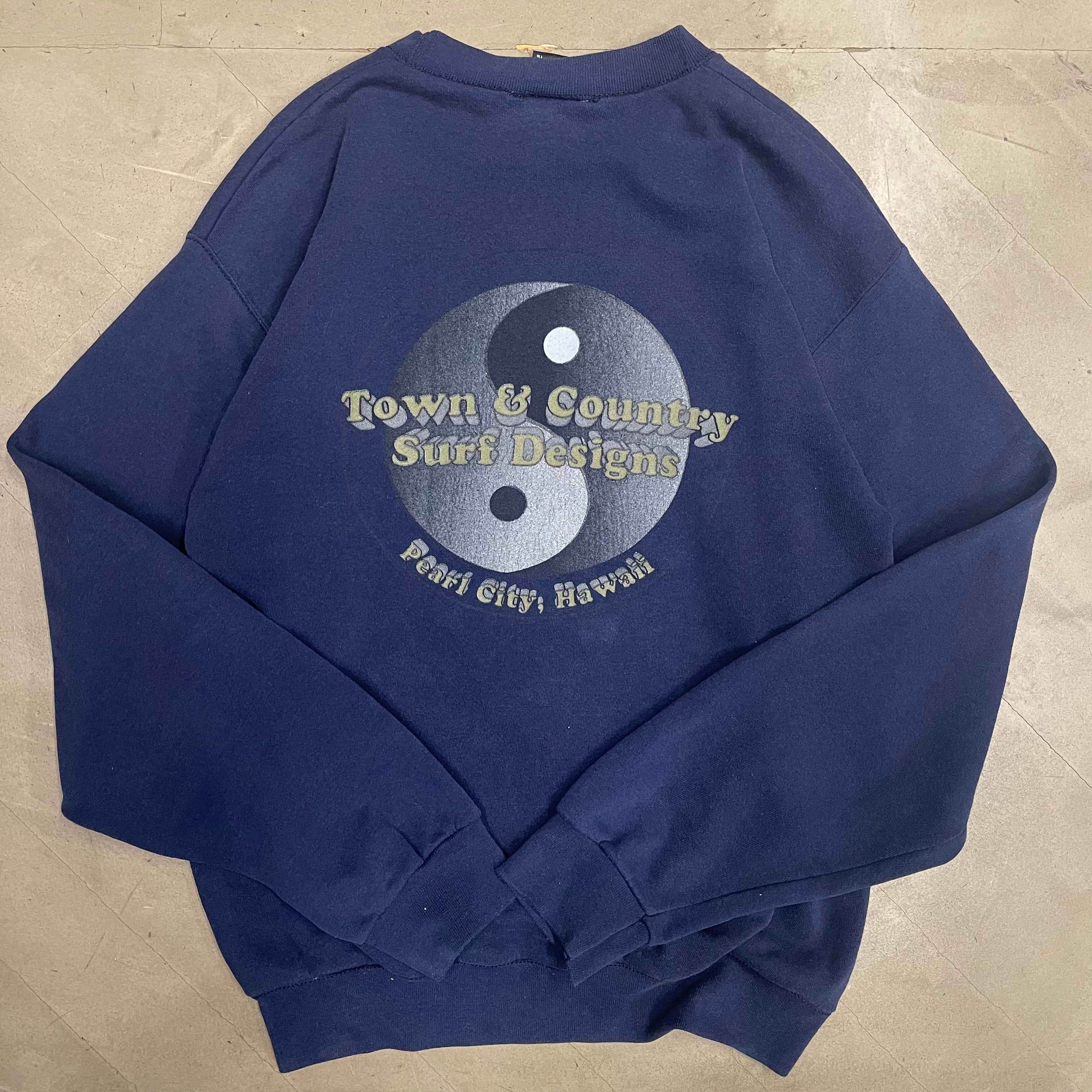 90s Town & Country Surf Designs スウェット タウカン | used&vintage