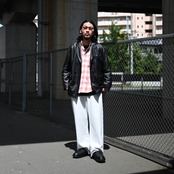 BOWWOW（バウワウ）26AW最新作、Cigarette Pocket（シガレットポケット）シャツと名作スウェットパンツコーディネート