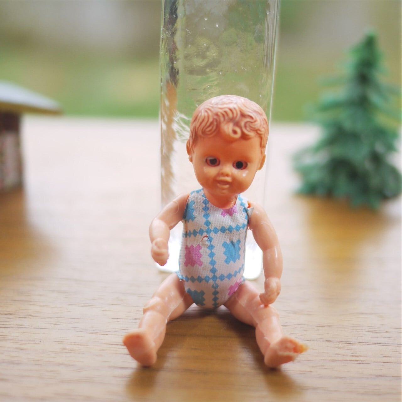 チェックの水着赤ちゃん OSKAR イタリア