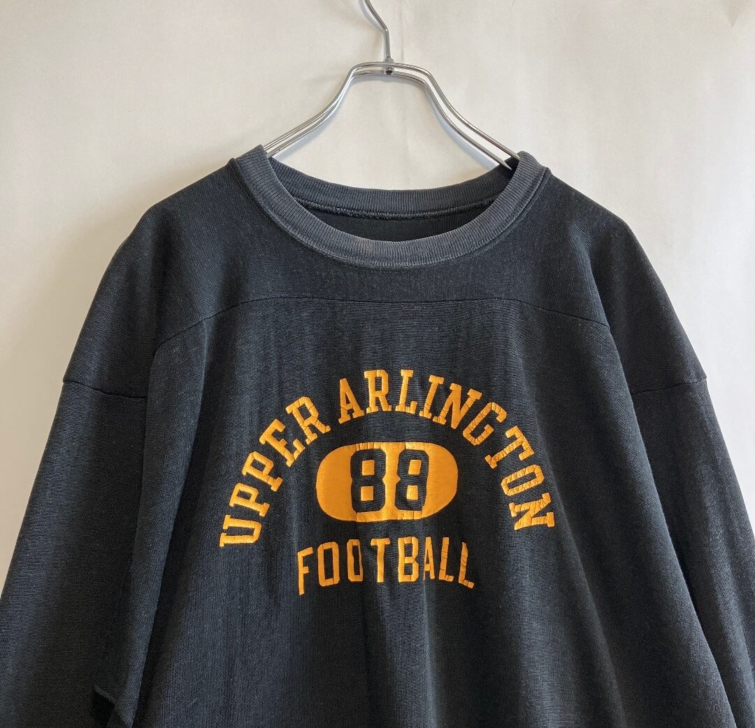 70's ヴィンテージ 古着 champion フットボールTシャツ ビンテージ