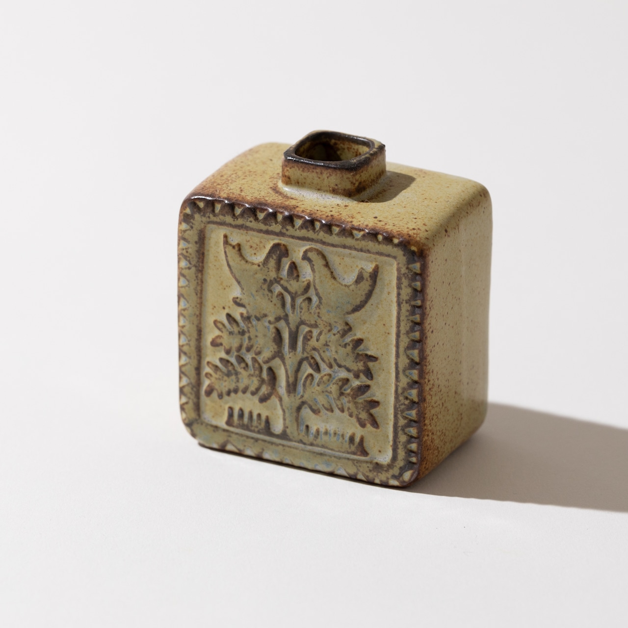 Bird & Tree Flower Vase