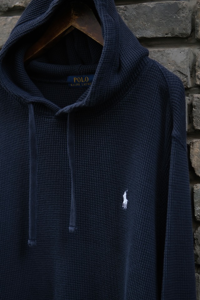 Utah／"POLO RALPH LAUREN" thermal hoodie