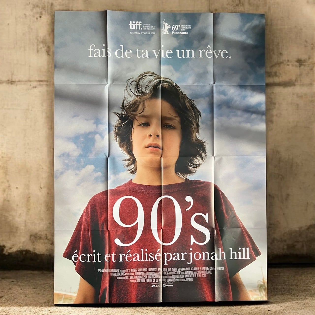 2018「Mid90s」フランス版ポスター | woodmarquee