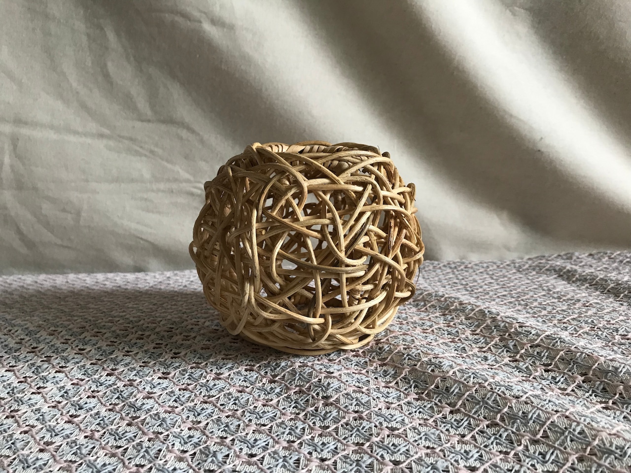 ラタンランプボール