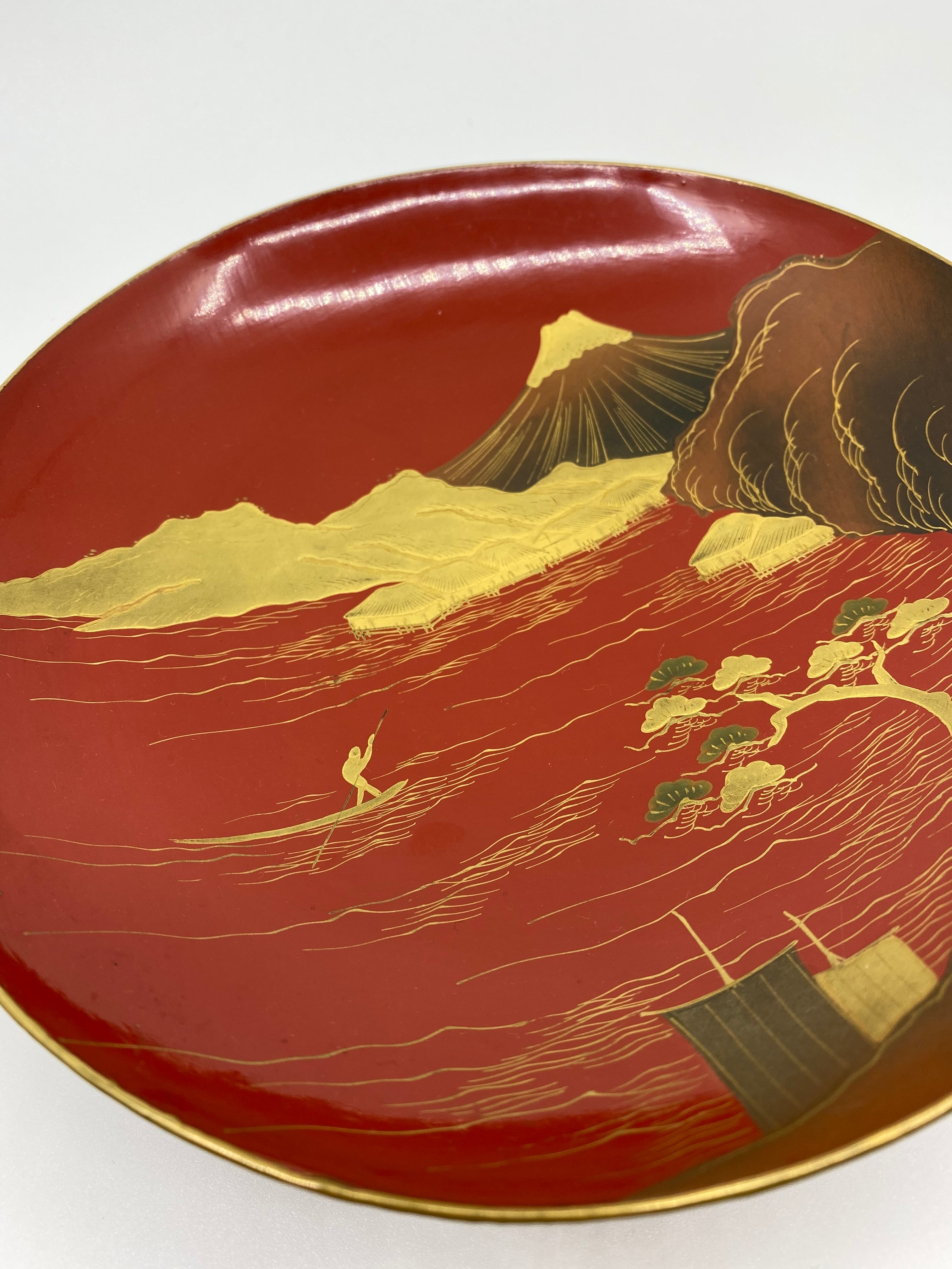 膾皿 古伊万里 色絵 花松竹梅文 | Pay ID