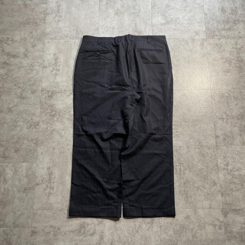 90s balenciaga ブラックスラックス ストライプ 日本製 【W35】 詳細写真2
