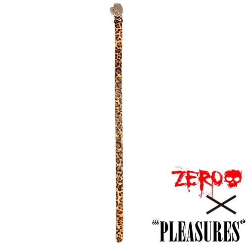 【PLEASURES/プレジャーズ×ZERO SKATEBOARDS】LEOPARD STUDDED BELT ベルト / LEOPARD / ZERO-13933