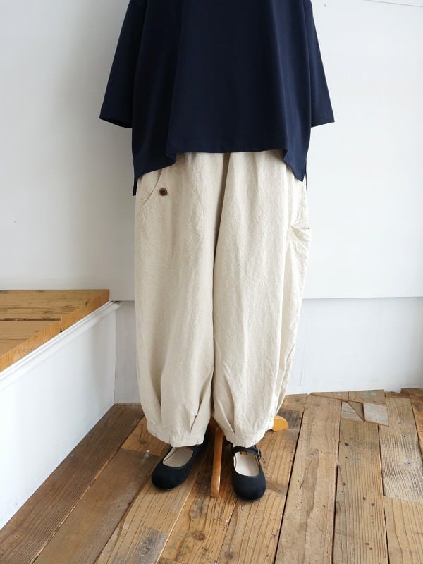 tumugu: ツムグ コットンリネンキャンバスパンツ | Fimpen+Nul