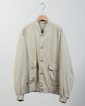 A-1 style silk blouson