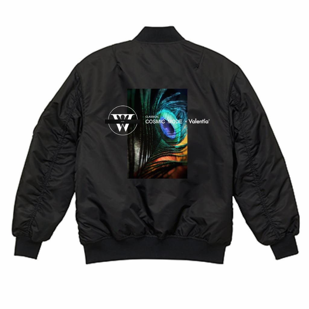 （両面印刷）United Athle タイプ MA-1 ジャケット（中綿入）