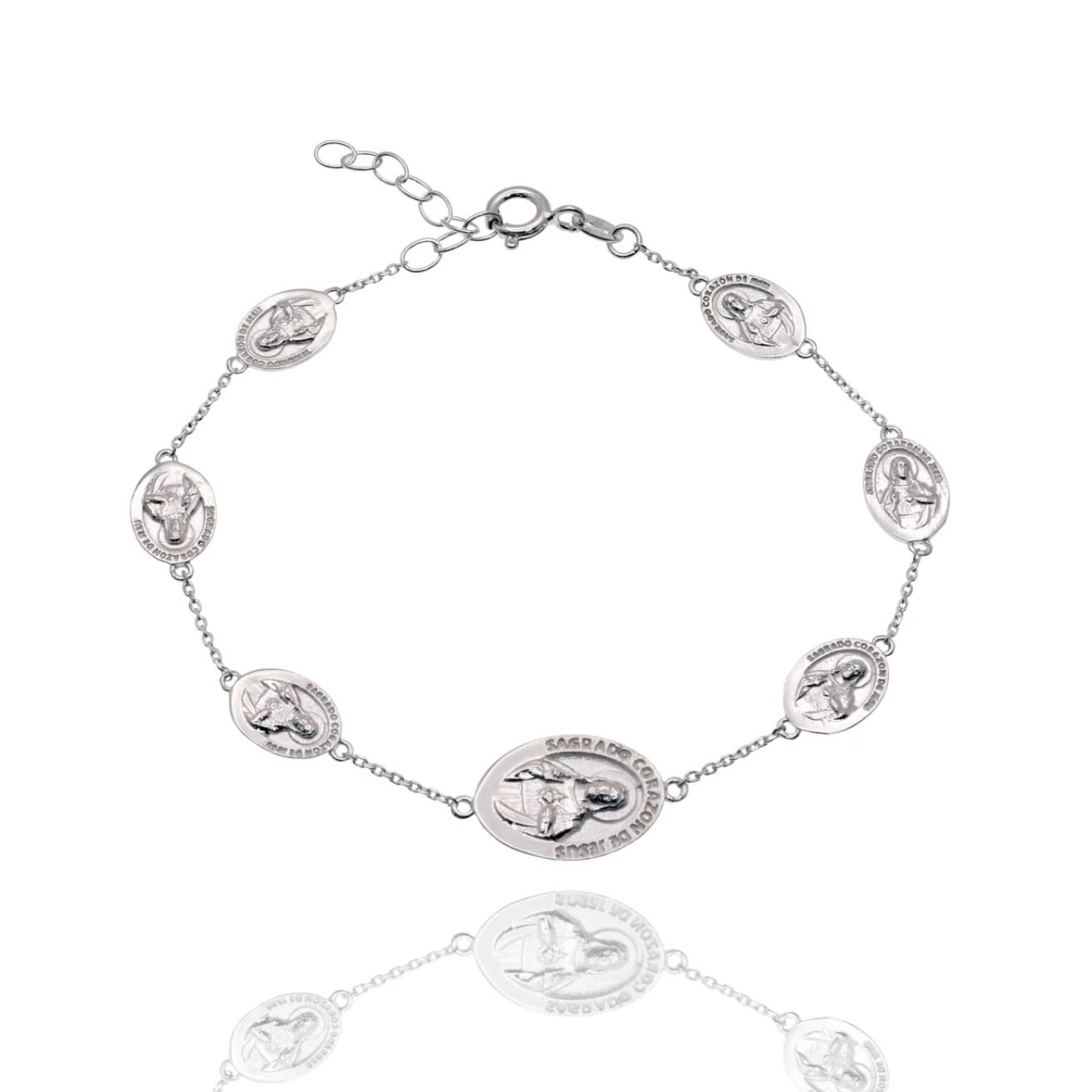 Silver925 マイアミチェーン 8mm ブレスレット | FAMESS JEWELRY
