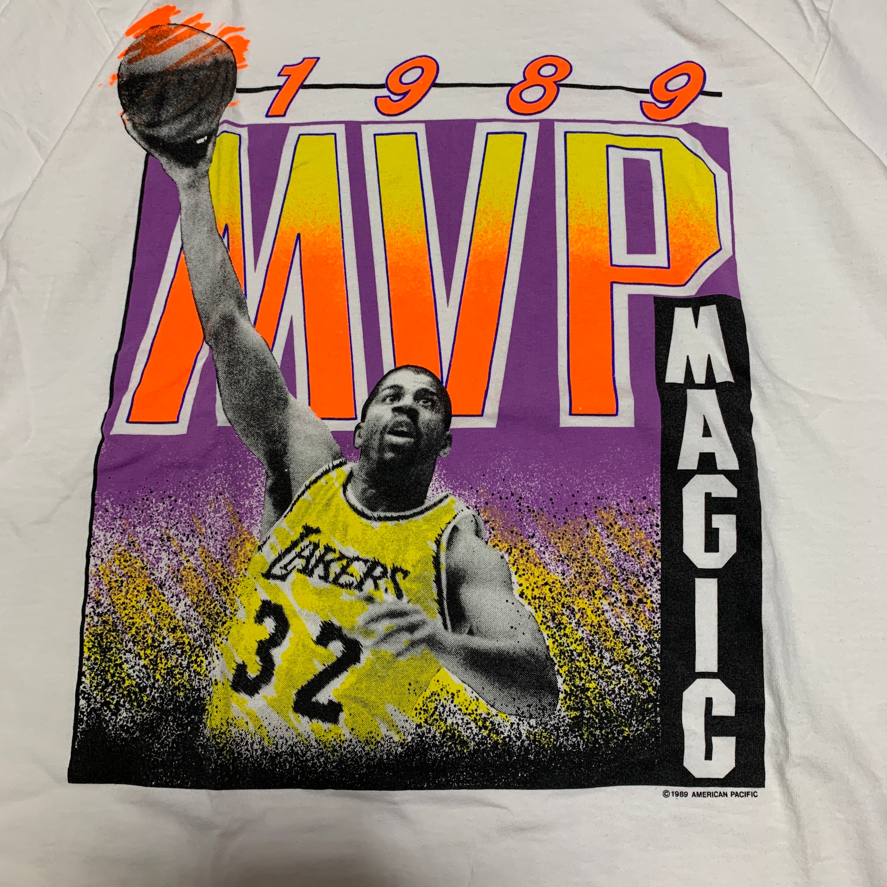 ９０S NBA Magic Johnson/Lakers マジックジョンソン Tシャツ | ALLEYOOP23