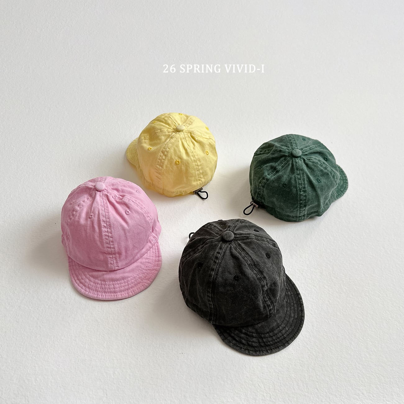 cotton basic hat【VIVID】※3月下旬〜4月上旬発送予定