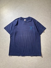 90s old English print tee