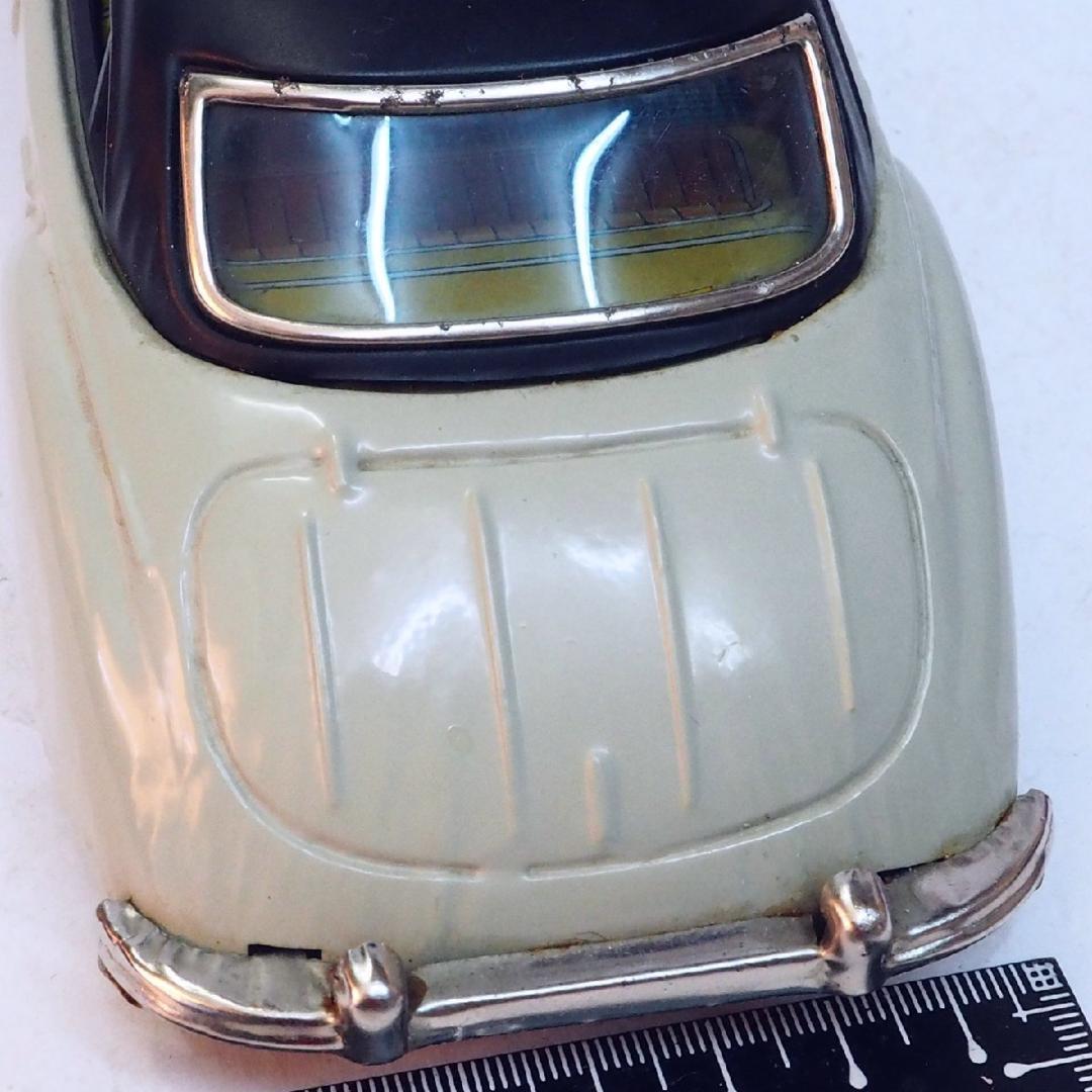 萬代屋【DKW 1000 リムジン 薄いグレー】ブリキ ミニチュア自動車【箱