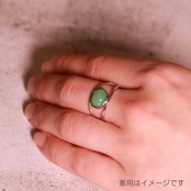 【9号/12号/15号】翡翠 オーバル シルバー リンググリーン A貨翡翠 jd_rg1085
