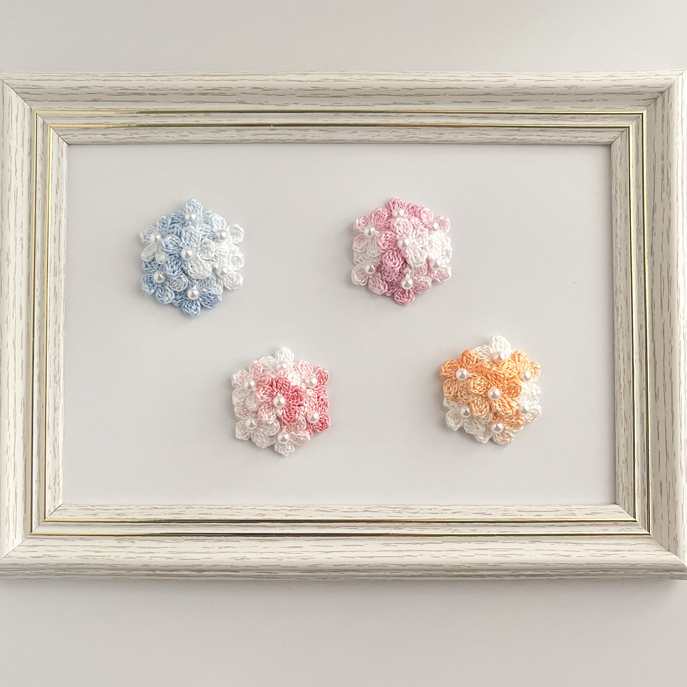 レジンヘアゴム　桜　レース　淡色　ピンク　シンプル レジンヘアゴム桜レース淡色ピンクシンプル