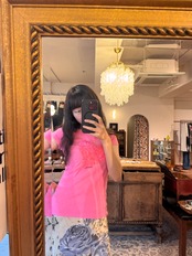 ハート スパンコール Tシャツ