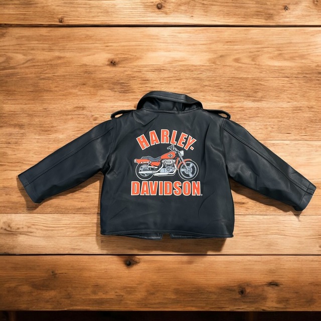 【KIDS】Harley-Davidson leather jacket size:2T