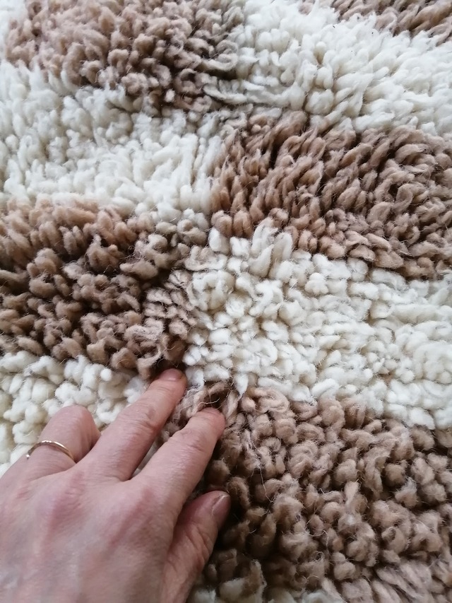 アウトレット/Moroccan rug Beni Ourain 215×140cm No234