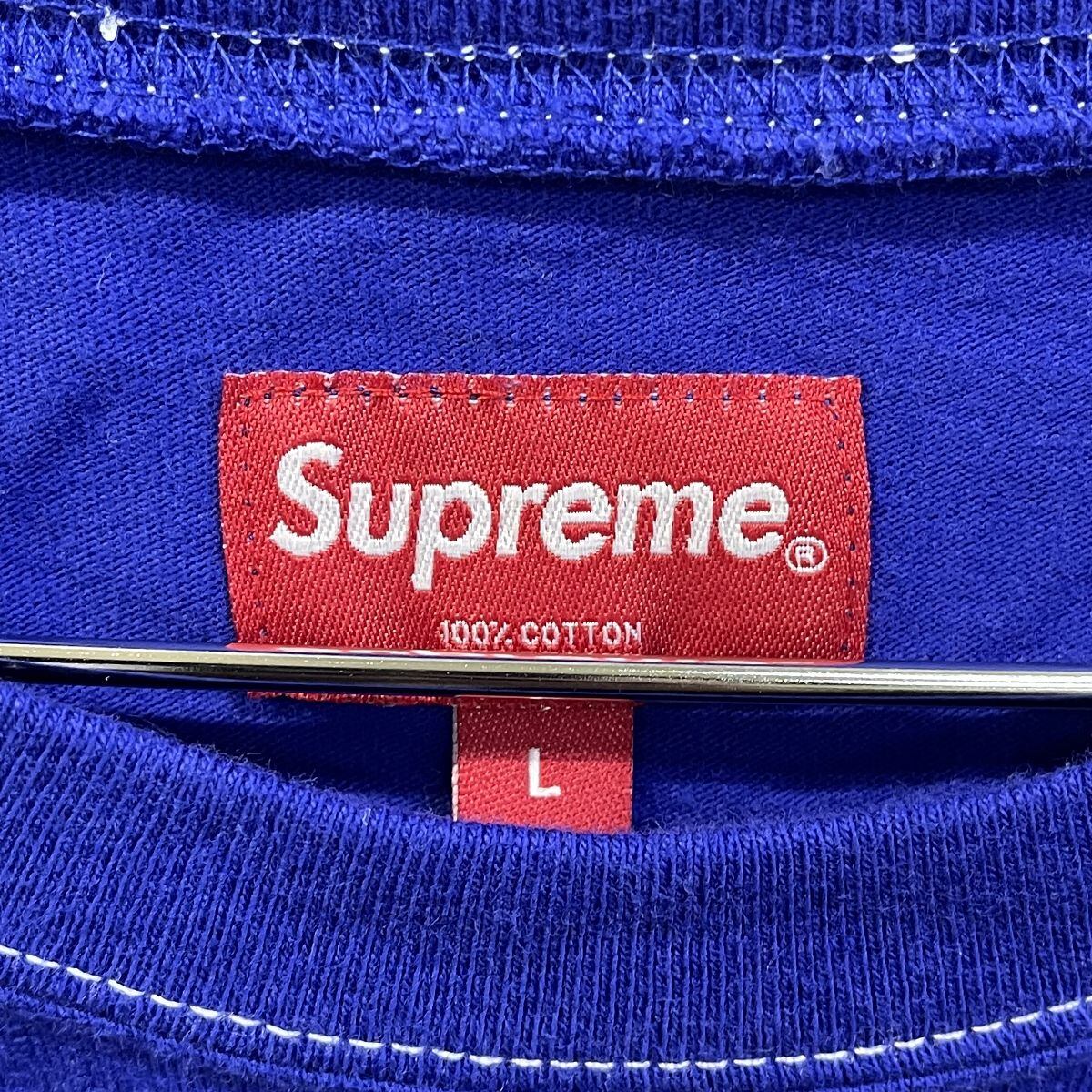 Supreme/シュプリーム 【20SS】 Contrast Stitch Pocket Tee/コントラスト ステッチ ポケット Tシャツ/L  REALCLOTHES/リアルクローズ