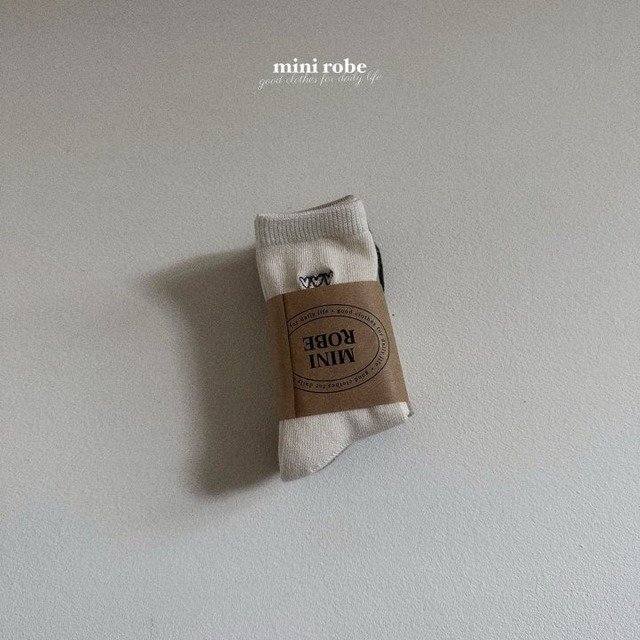 minirobe25wn_Loveyou Socks Set