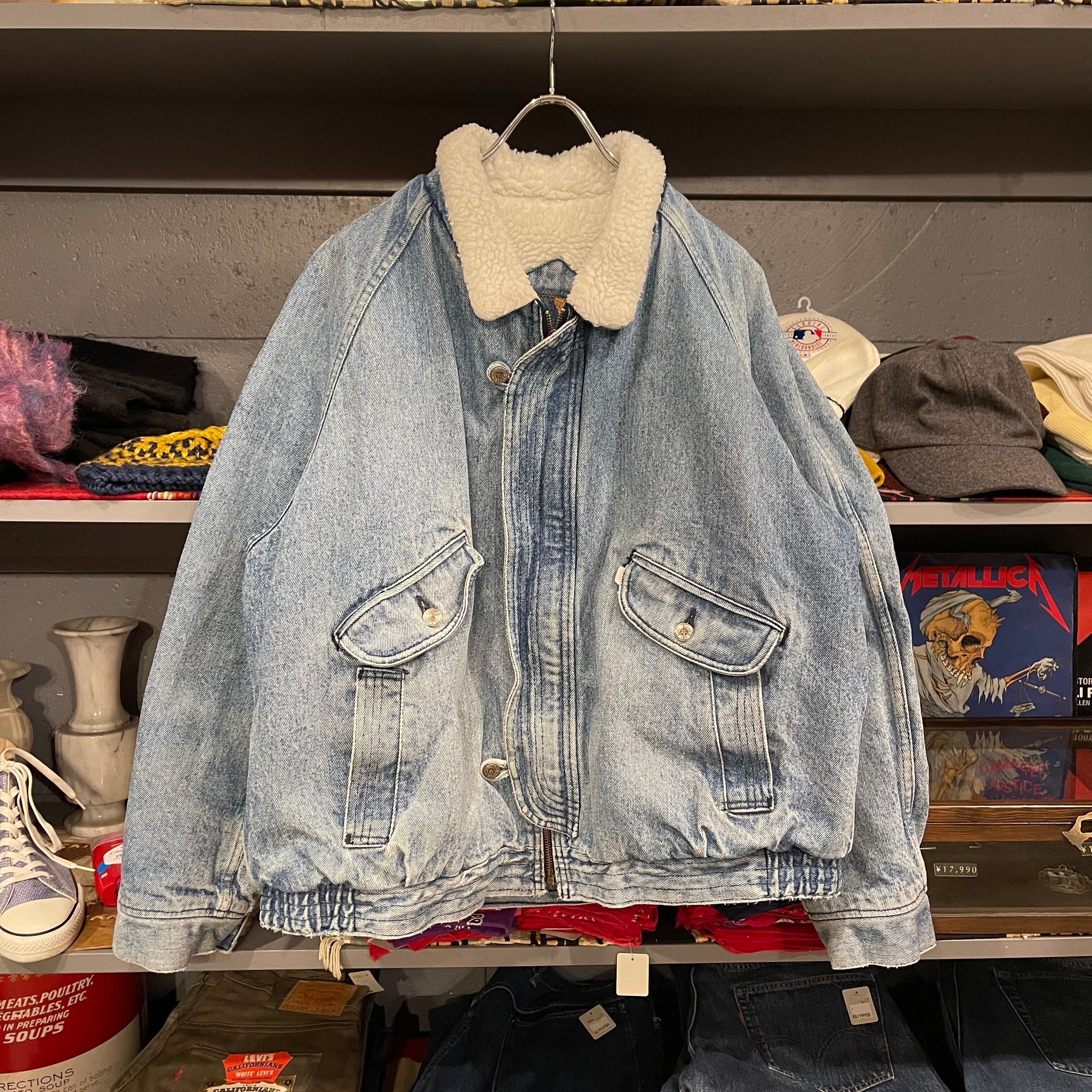 Gジャン/デニムジャケット vintage 80s Levis BOA DENIM JACKET 80s Levis Denim Boa Jacket | VOSTOK