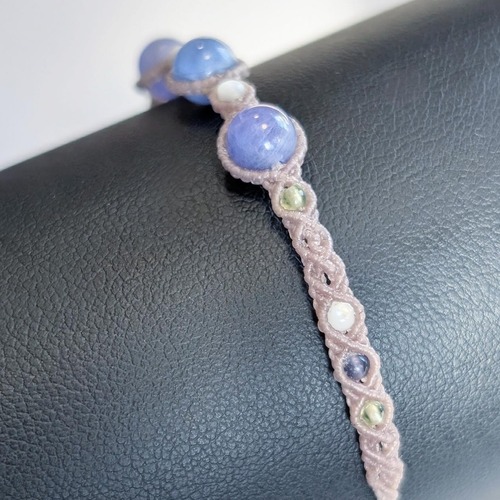 Bracelet /  Three Stone Tanzanite