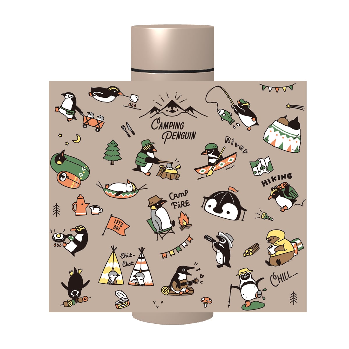 ペンギン サーモボトル370ml【キャンプ】 | pencreme【ペンギングッズ