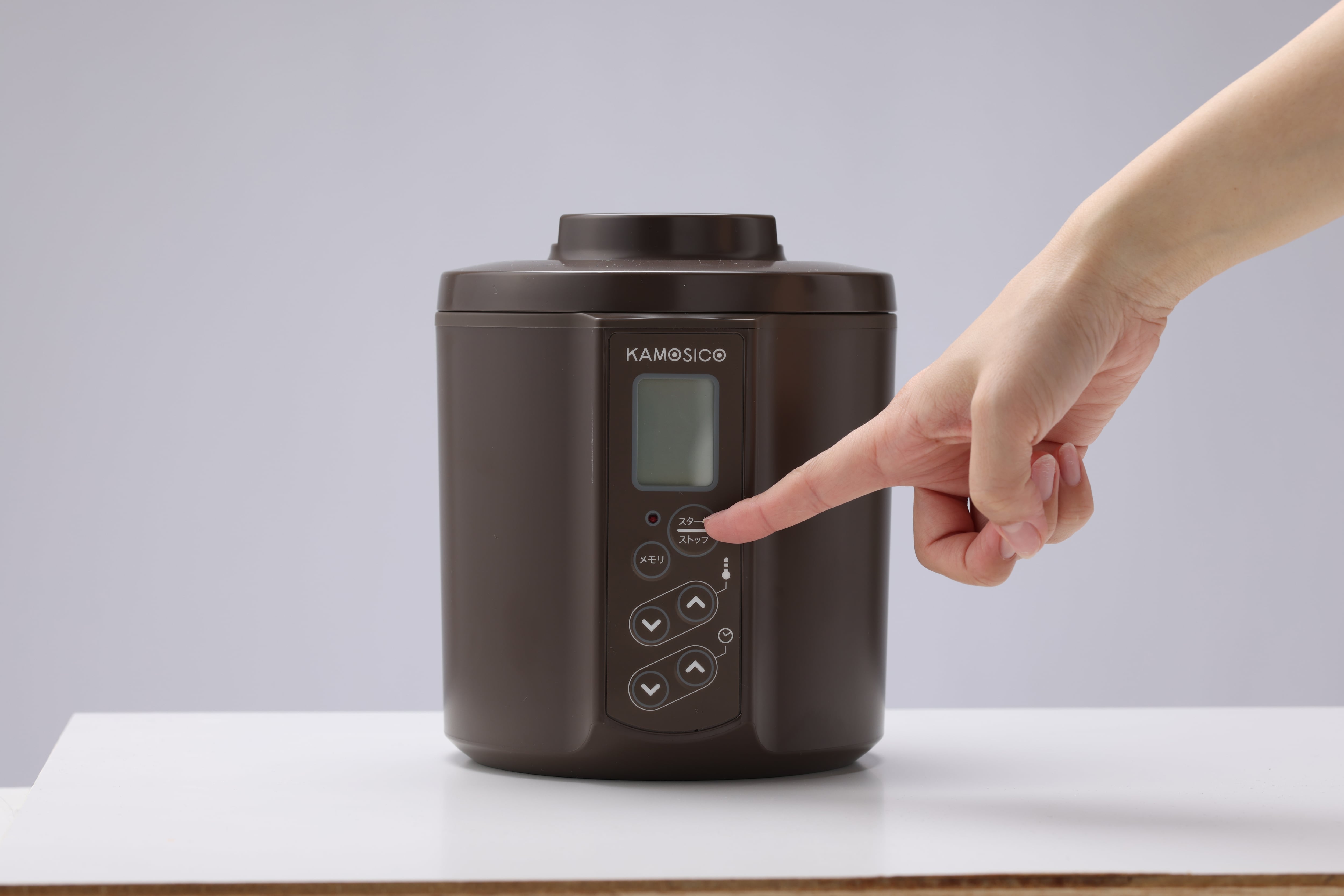 KAMOSICOガラス容器2個付きセット（ブラウン） | 発酵食大学 購買部