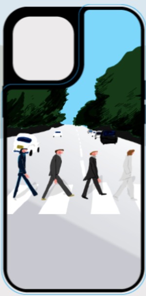 リクエストabbyroadモチーフミラーケース