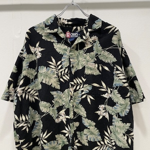 CHAPS by Ralph Lauren used s/s pattern shirt size:XL