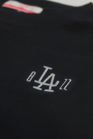 b"LA"zz 9.1oz MAX HEAVY WIDE L/S TEE [BLACK]