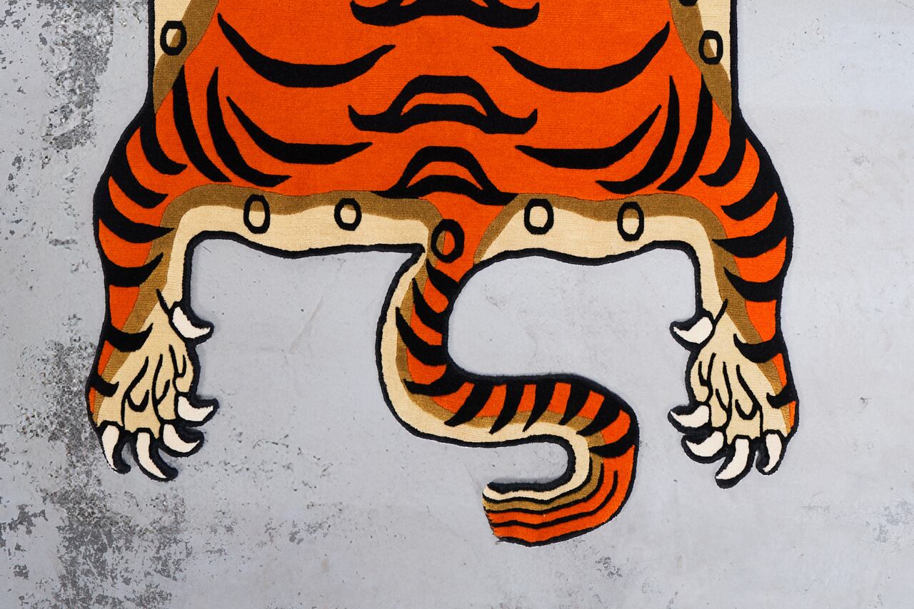 Tibetan Tiger Rug 《Lサイズ•ウール324》チベタンタイガーラグ