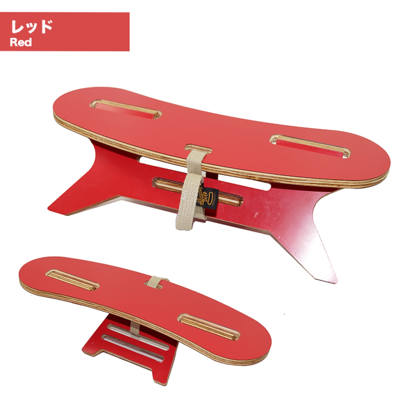 CAMPOOPARTS キャンプオーパーツ BoomerangTABLE MINI（メラミン天板仕様）ブーメランテーブルMINI【MOUNTAIN】軽量サイズ アウトドア 登山