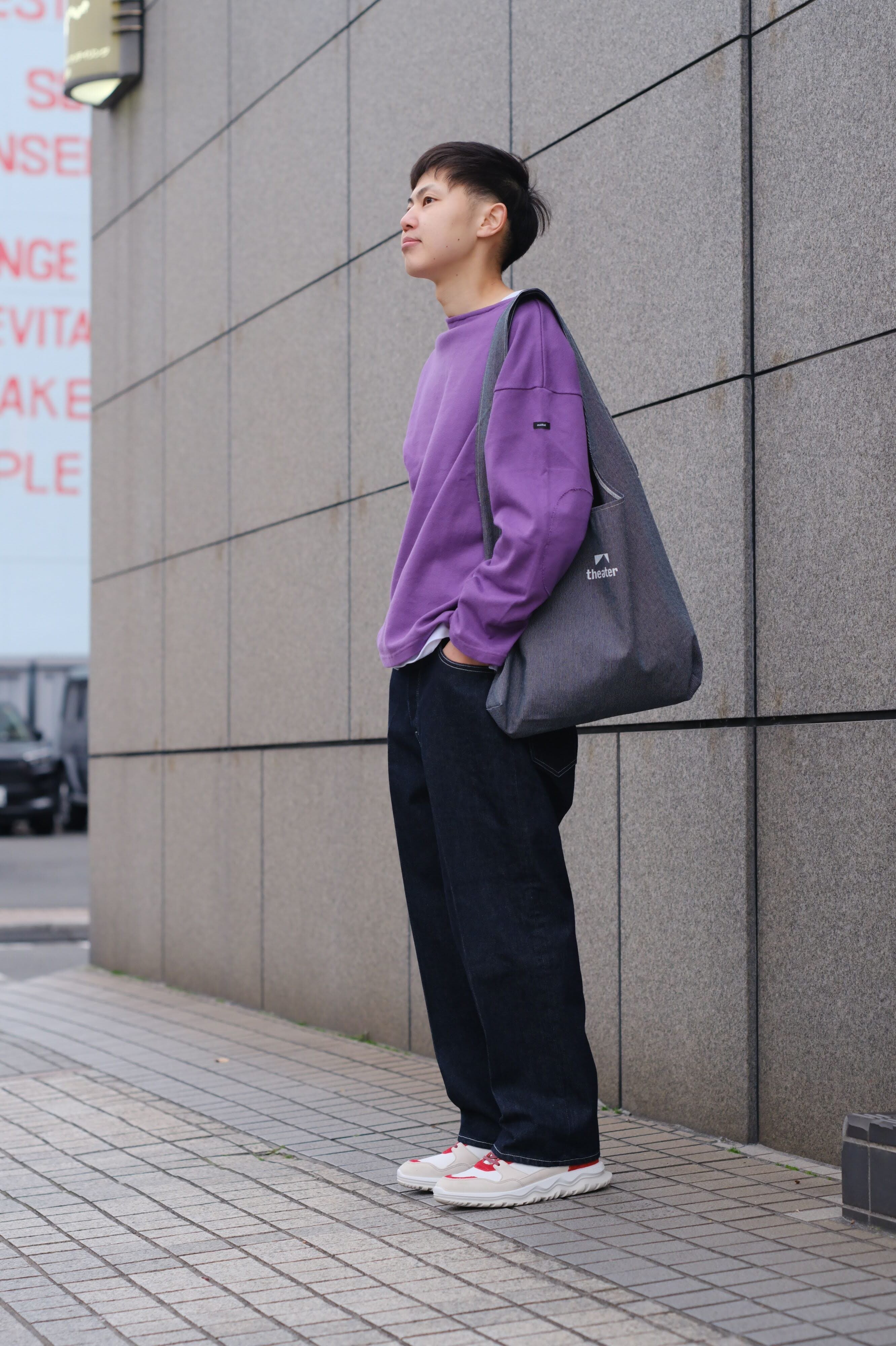 maillot】weekend long Tee loose | theater(シアター)