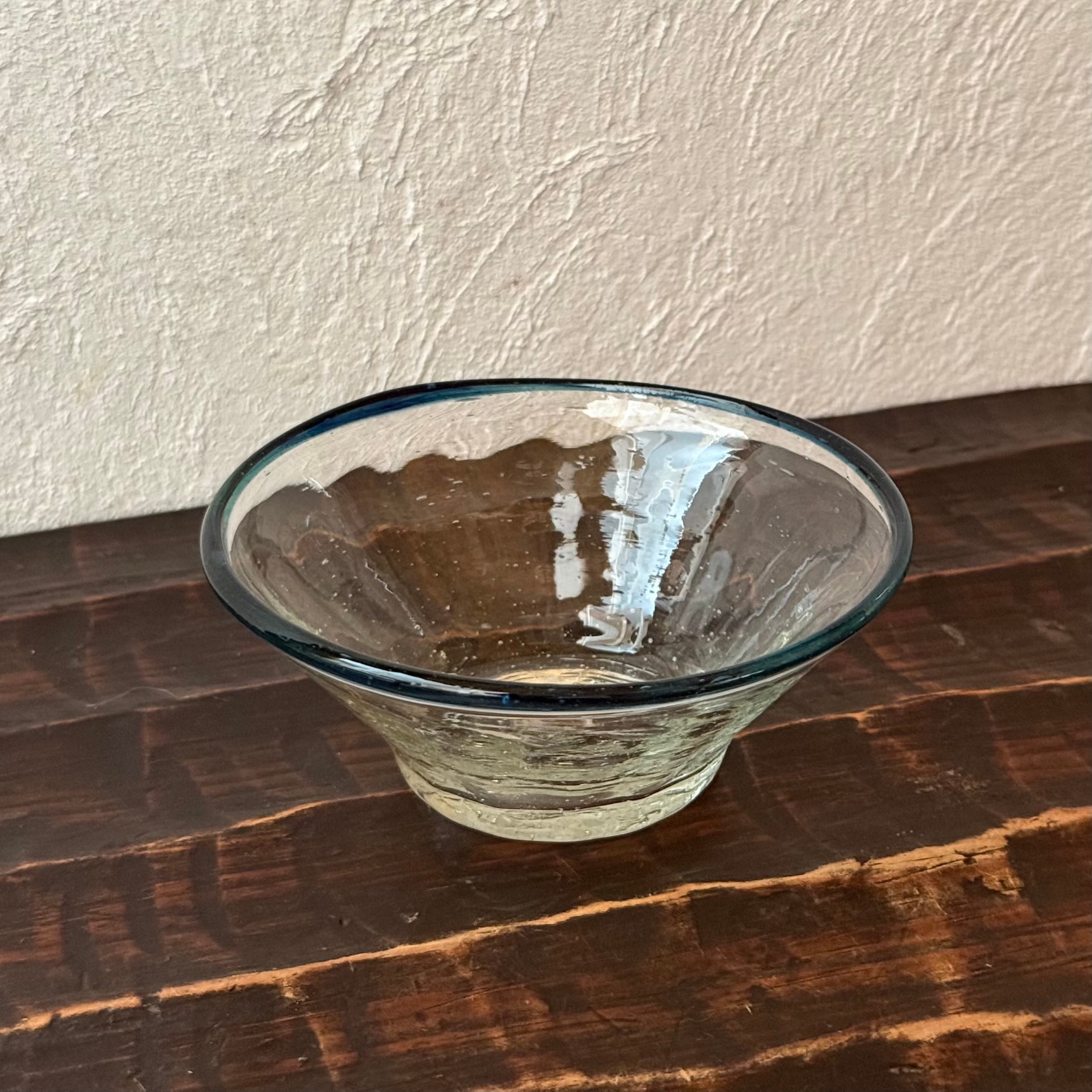 倉敷ガラス 小鉢 青 | くらしのギャラリー杜の街グレース店