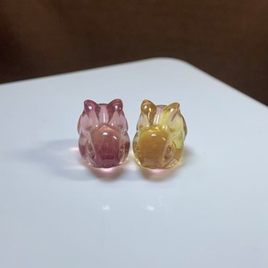 7.ペアうさちゃん･フローライトうさぎ