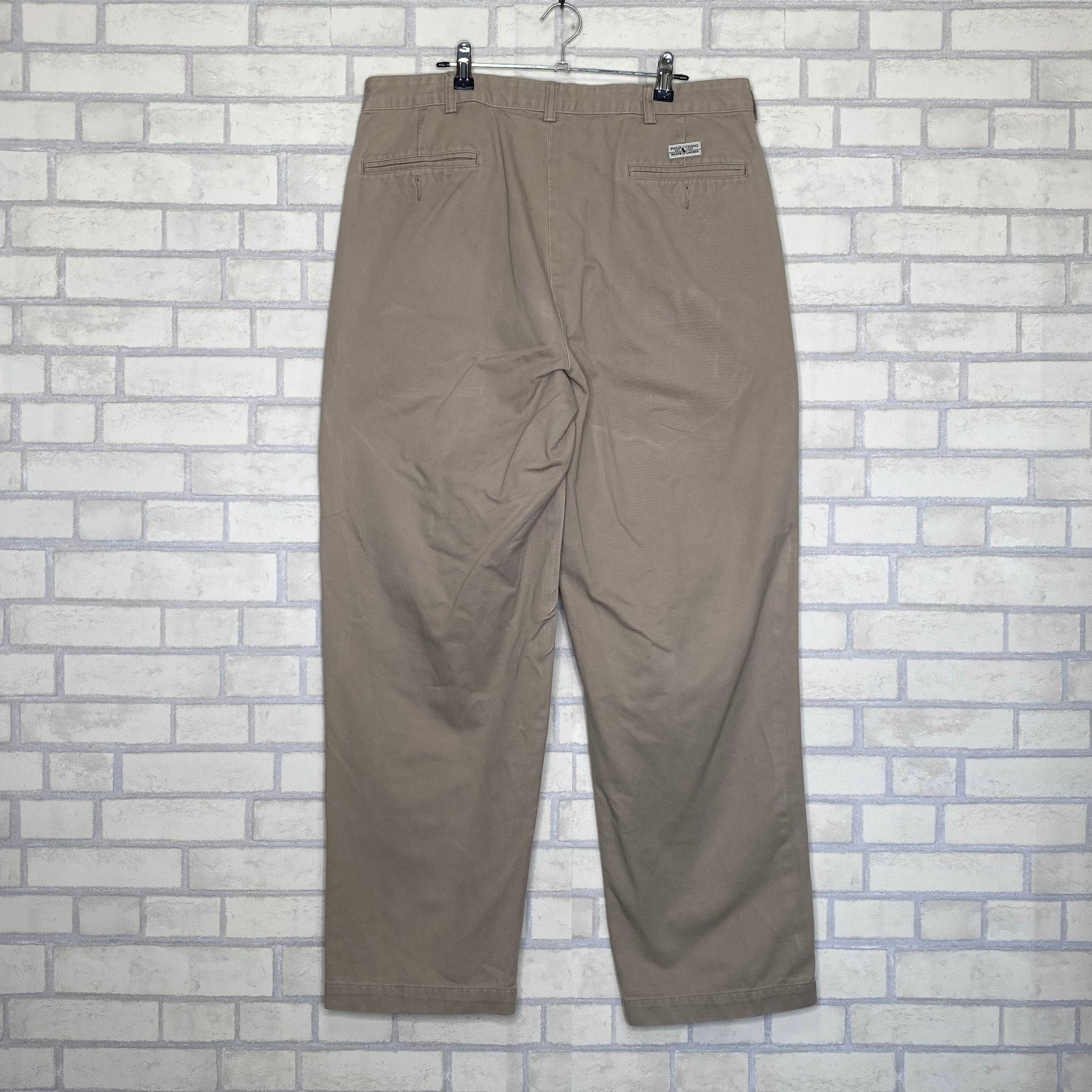 Polo Ralph Lauren コットンパンツ W36×L30 ポロチノ コットン100 