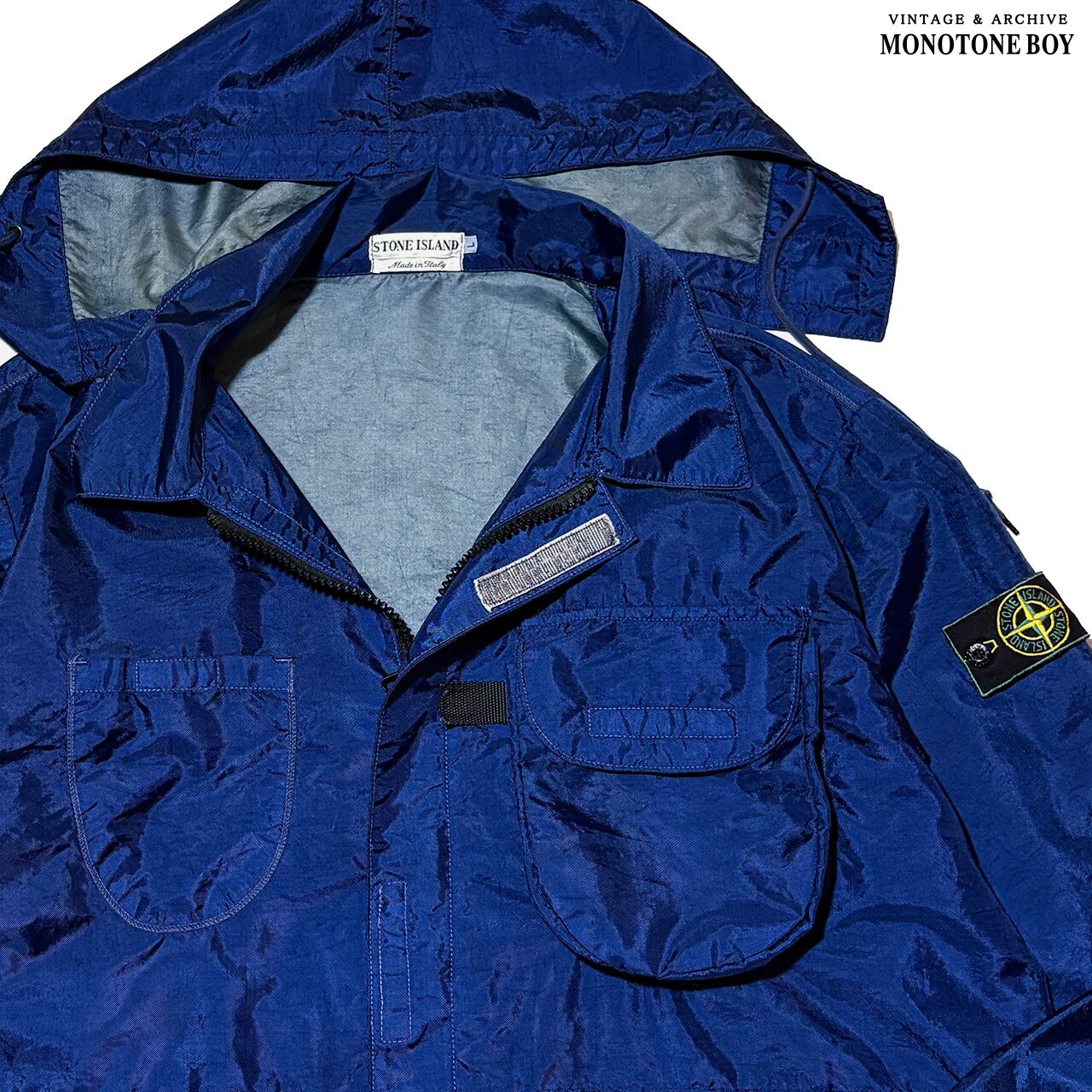 STONE ISLAND 1995 SS Formula Steel Jacket BLUE 22154X05 made in