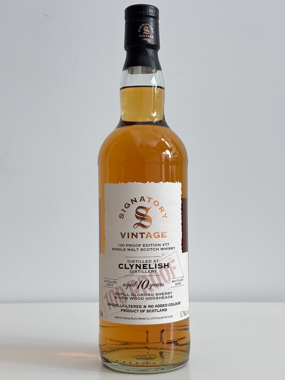 クライヌリッシュ 2016/2026 10年 100プルーフ#77 57.1% 700ml | コマスピ