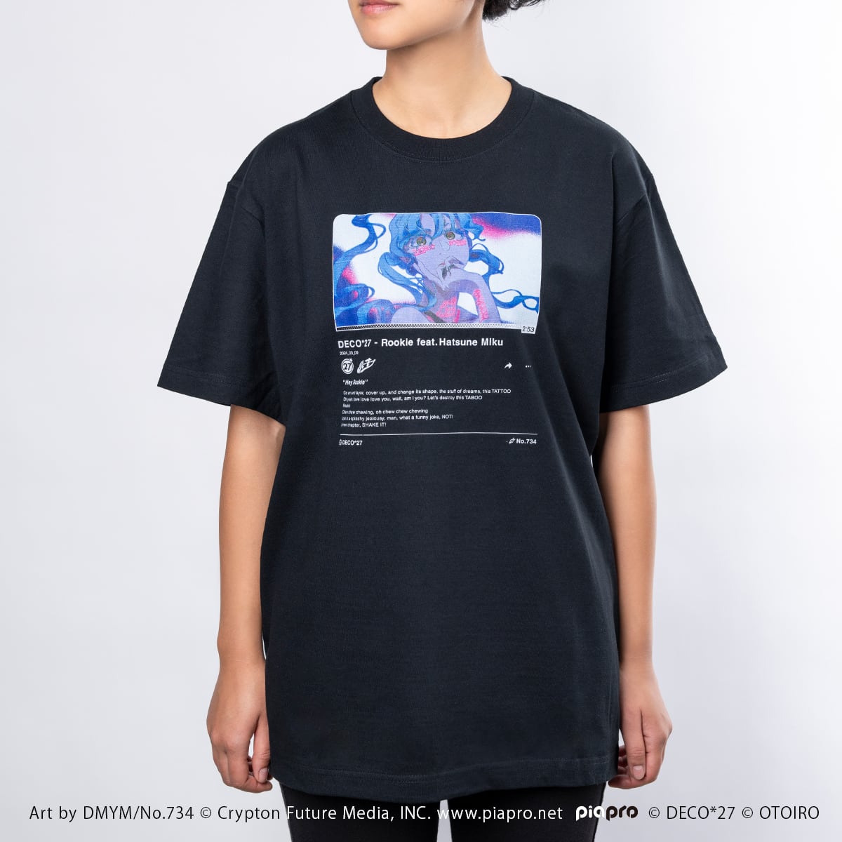 ルーキー】サムネイルTシャツ / ブラック | OTOIRO ONLINE STORE