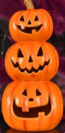 カボチャ かぼちゃ 大きめ ランタン 野菜 ランプ 置物 オブジェ