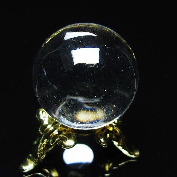 水晶 丸玉 20mm 一点物 141-7635