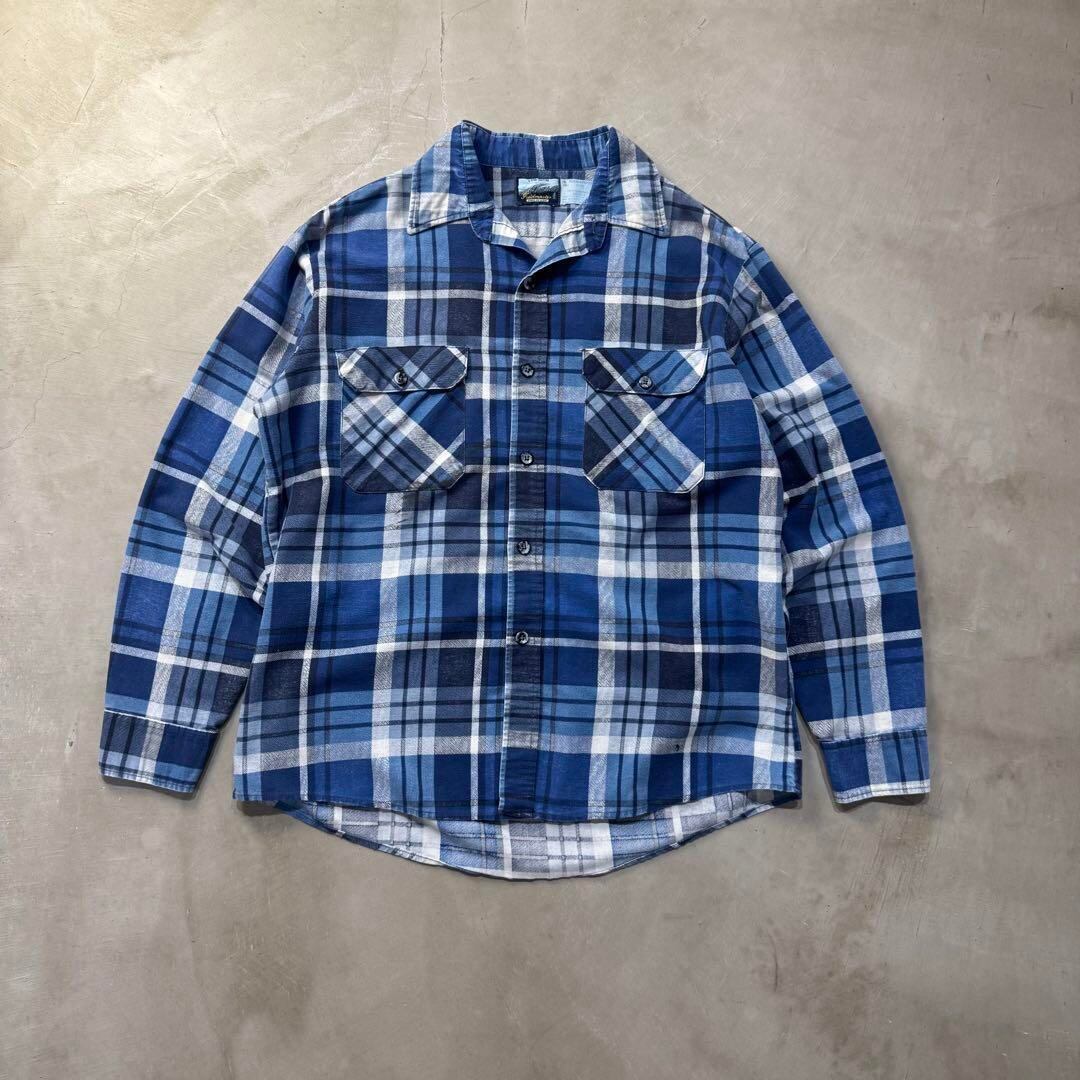 80s Field Master print flannel shirt