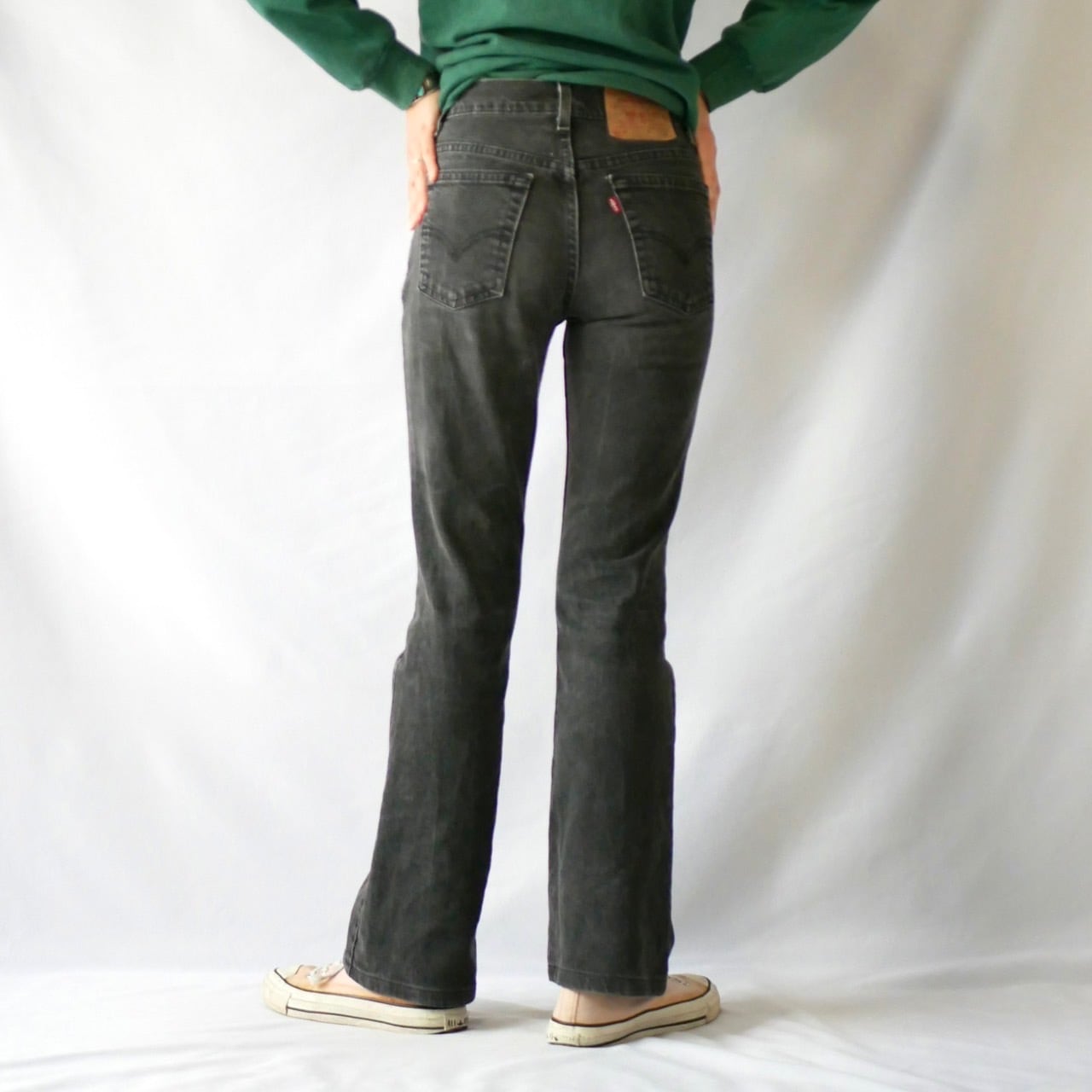 Made in USA Levi's 517 black denim pants アメリカ製リーバイス先