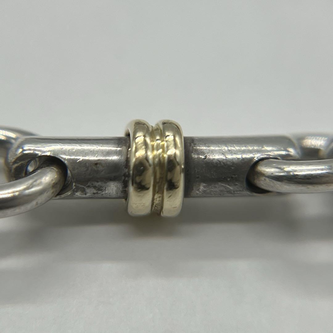 ティファニー TIFFANY ブライドルリンク ブレスレット コンビ 希少