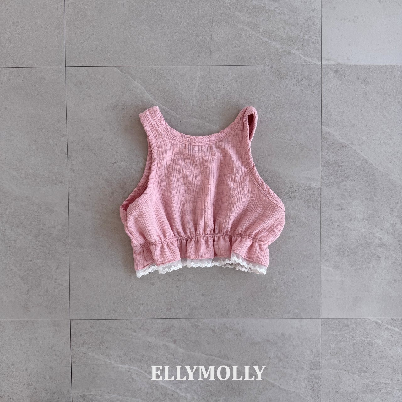 [ELLYMOLLY] Flow Sleeveless +fee2 / [엘리몰리] 플로우나시