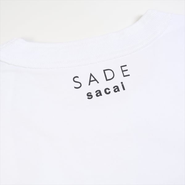 Size【5】 sacai サカイ Sade T-shirt Tシャツ 白 【新古品・未使用品 ...